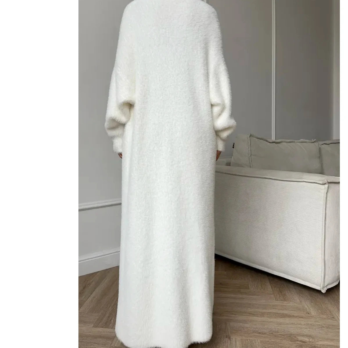Women's Loose Fit Long Cardigan