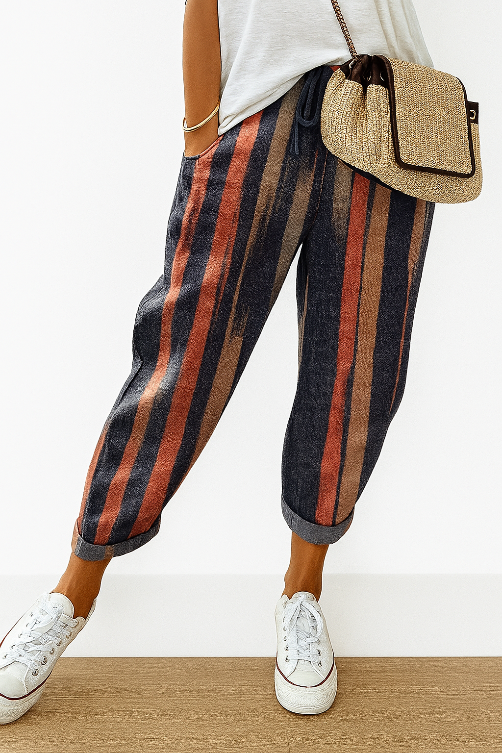 Women's Loose Printed Pants