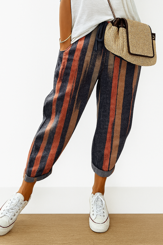 Women's Loose Printed Pants