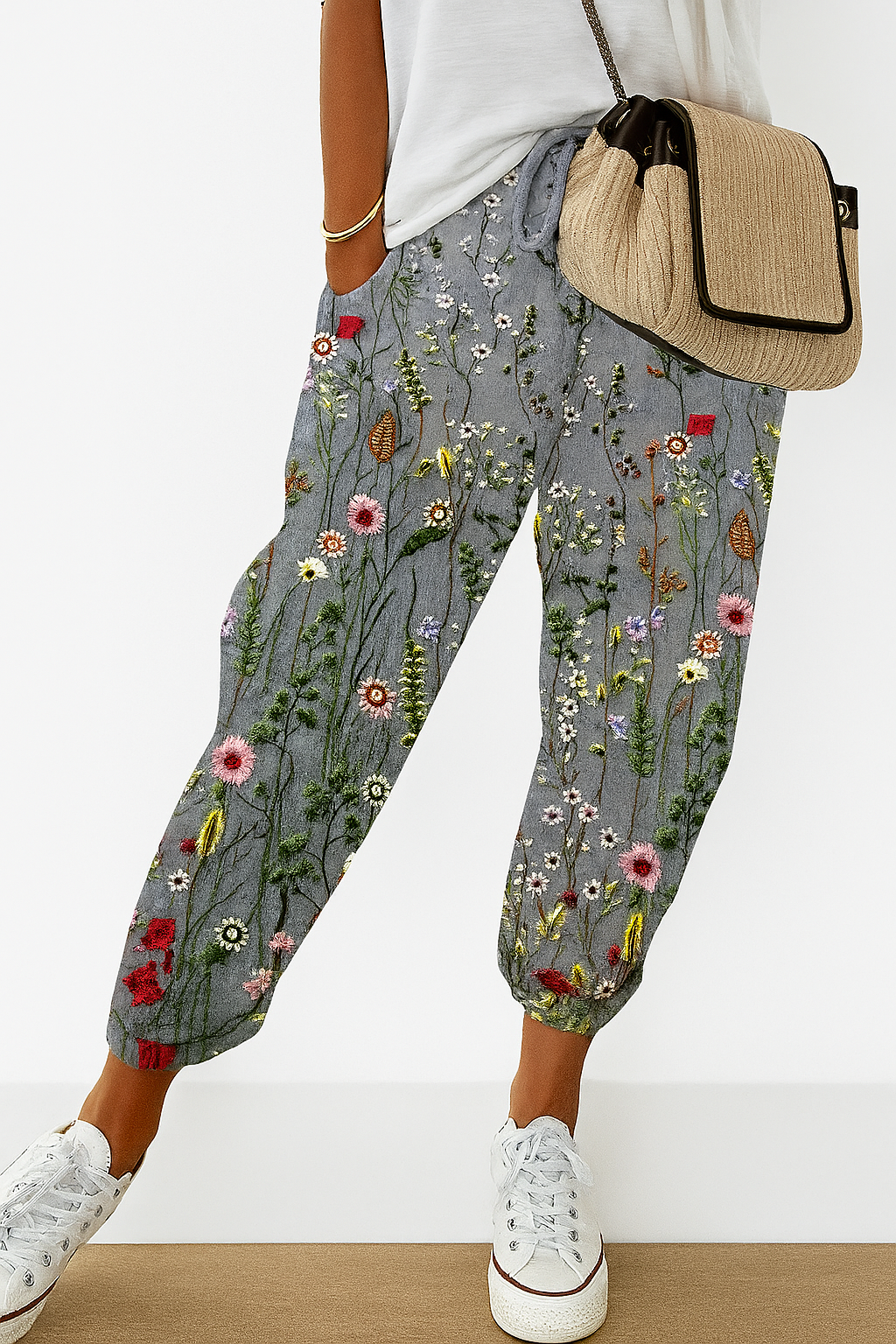 Women's Loose Printed Pants