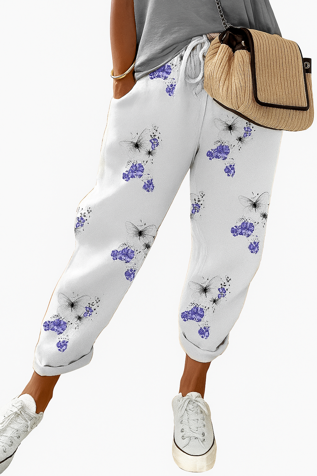 Women's Loose Printed Pants