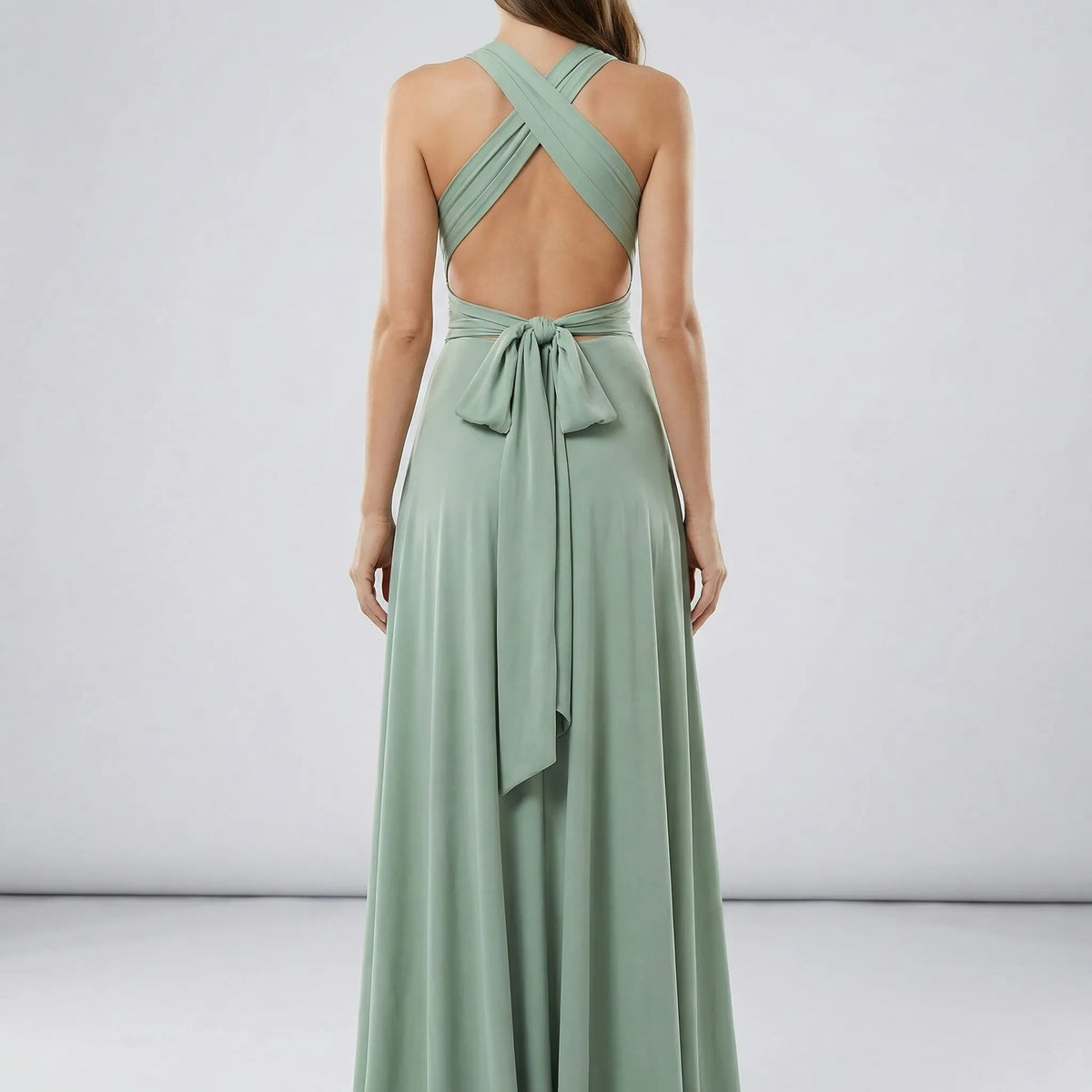 Women's Maxi Wrap Dress for an Elegant Silhouette