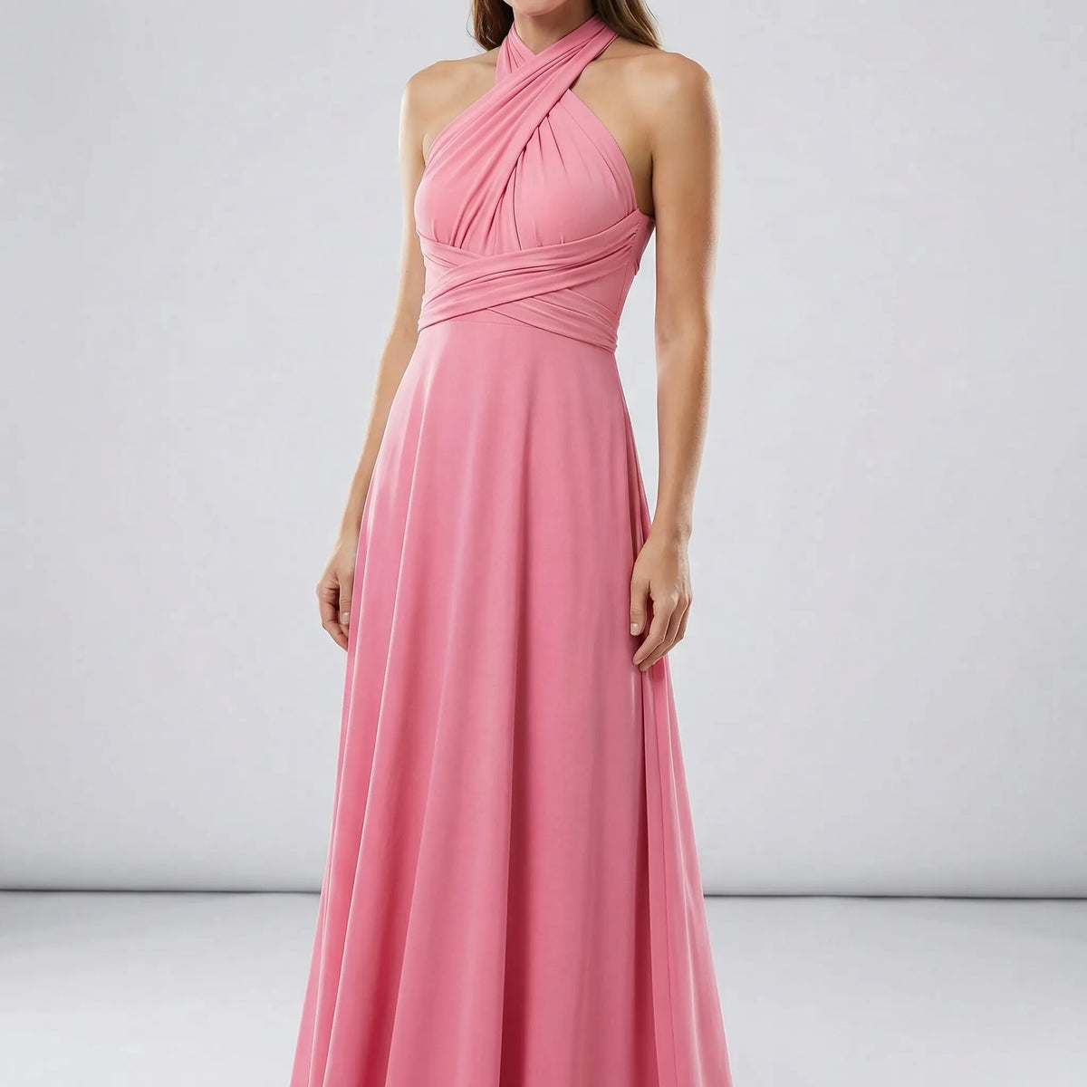 Women's Maxi Wrap Dress for an Elegant Silhouette