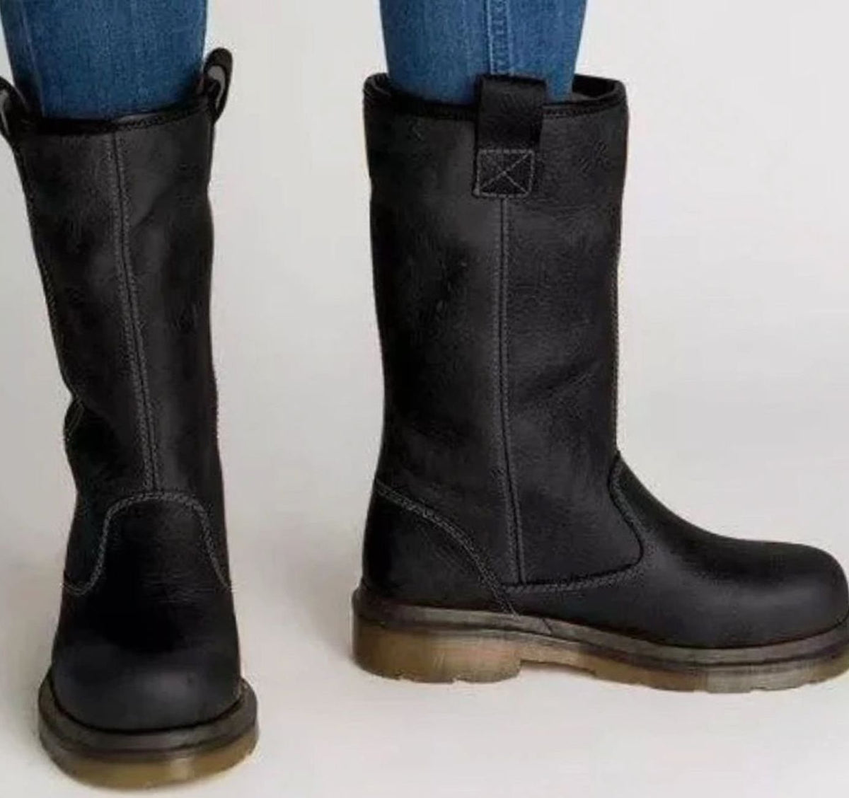 Women's Mid-Calf Lined Pull-On Boots