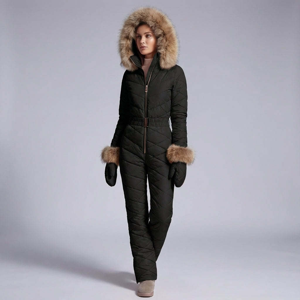 Women's One-Piece Waterproof Ski Suit
