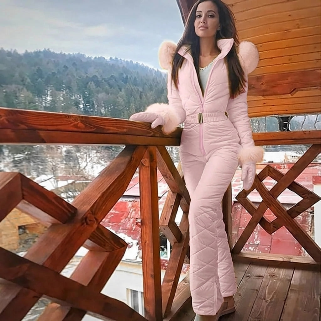 Women's One-Piece Waterproof Ski Suit