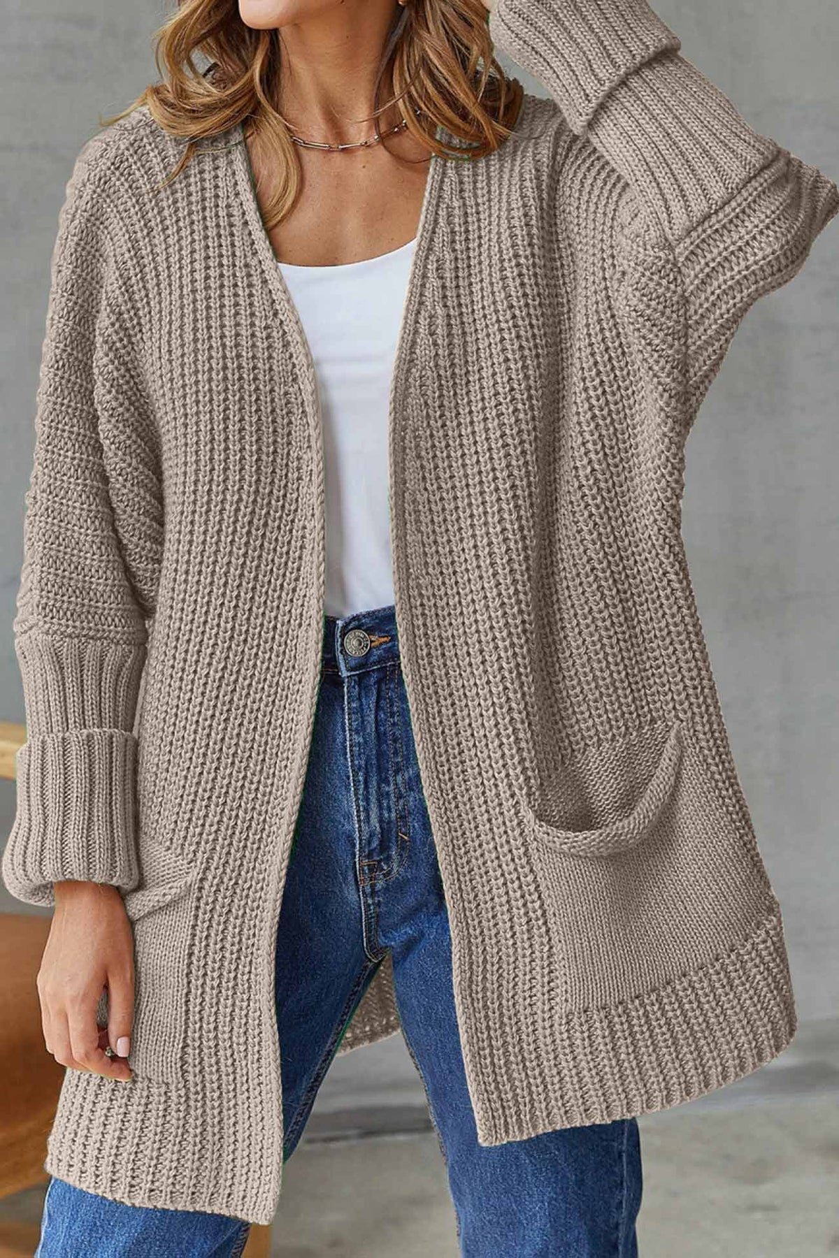 Women's Open-Front Cardigan