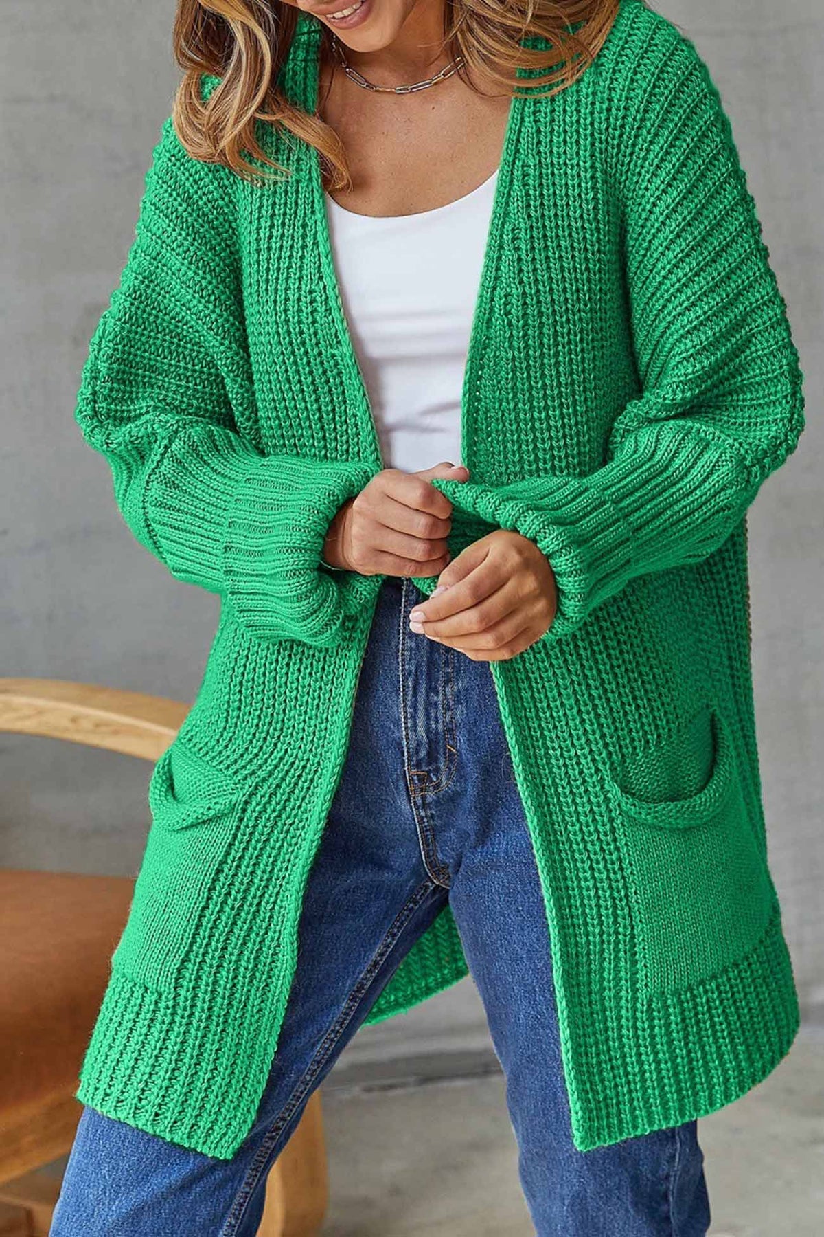 Women's Open-Front Cardigan