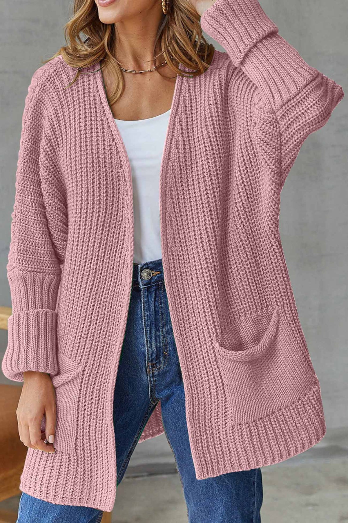 Women's Open-Front Cardigan
