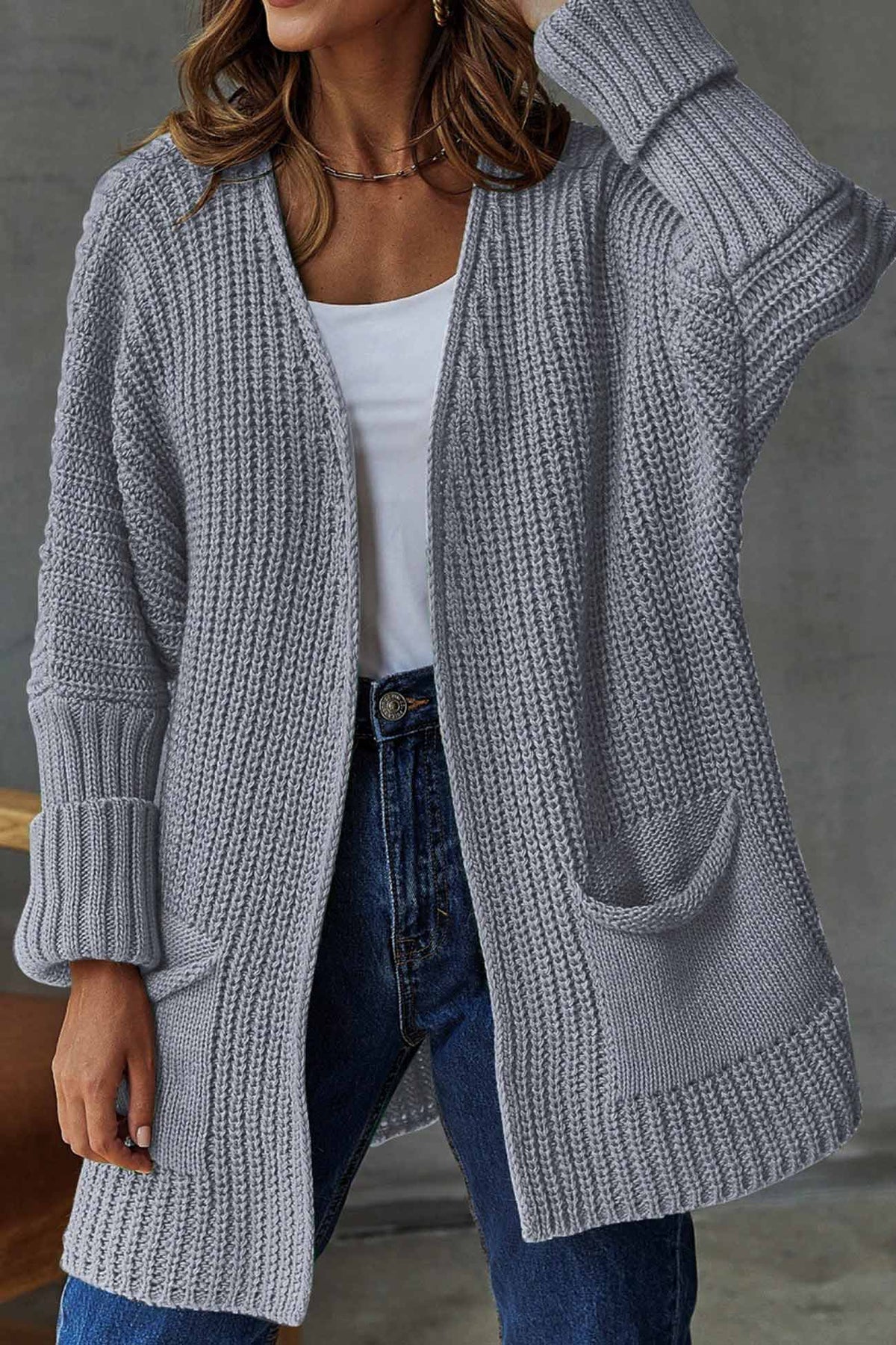 Women's Open-Front Cardigan