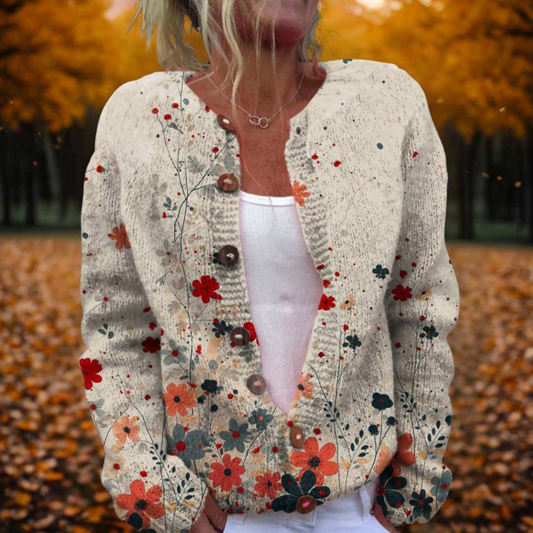 Women's Open-Front Cardigan with Relaxed Drape