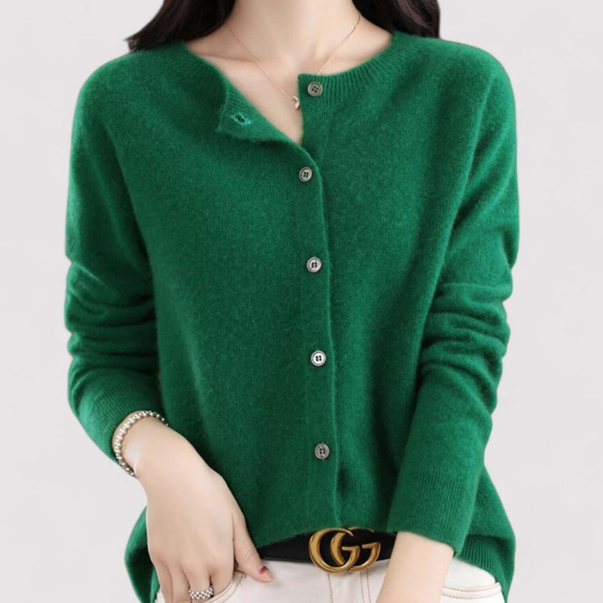 Women's Open-Neck Cardigan