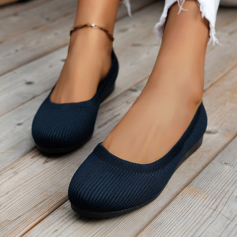 Women's Orthopedic Ballet Flats with Comfort Sole and Classic Design