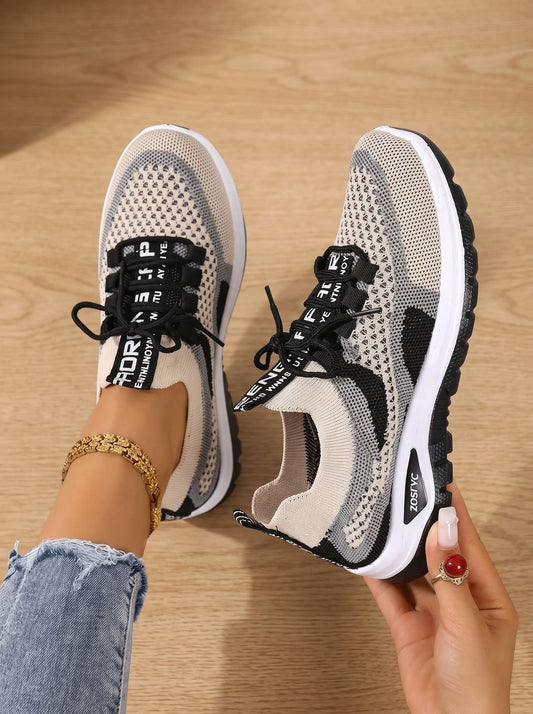Women's Orthopedic Breathable Lace-Up Sneakers