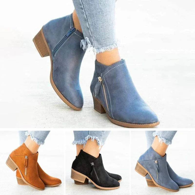 Women's Orthopedic Leather Boots - Autumn Edition