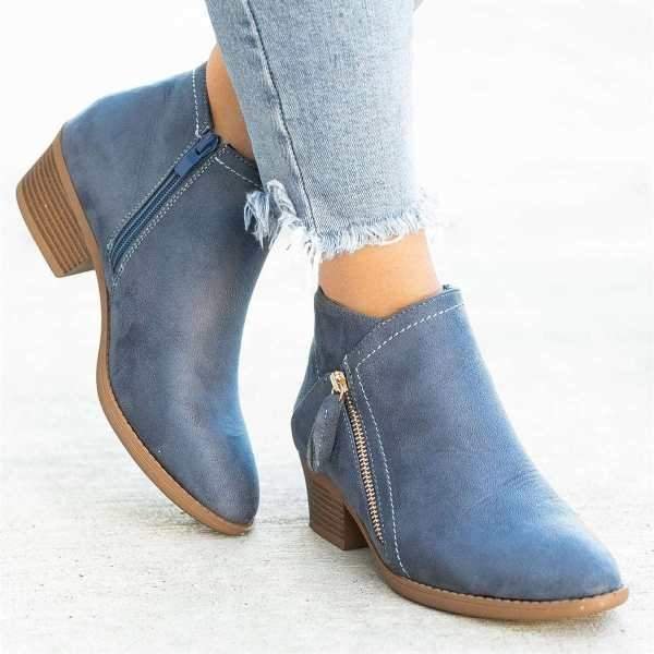 Women's Orthopedic Leather Boots - Autumn Edition