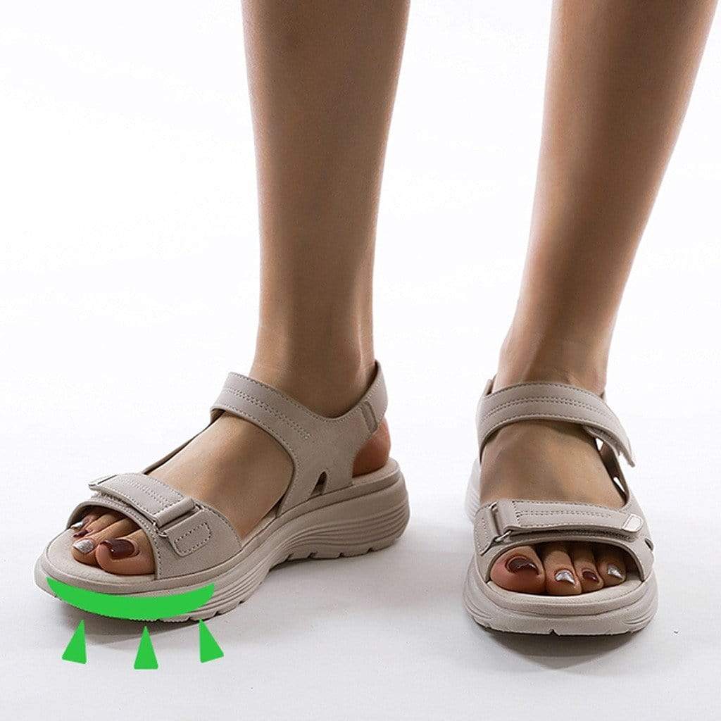 Women's Orthopedic Sandals with Adjustable Straps for Optimal Comfort