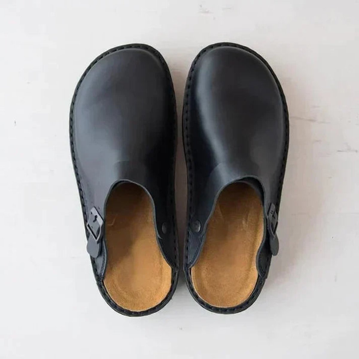 Women's Orthopedic Slip-On Buckle Clogs