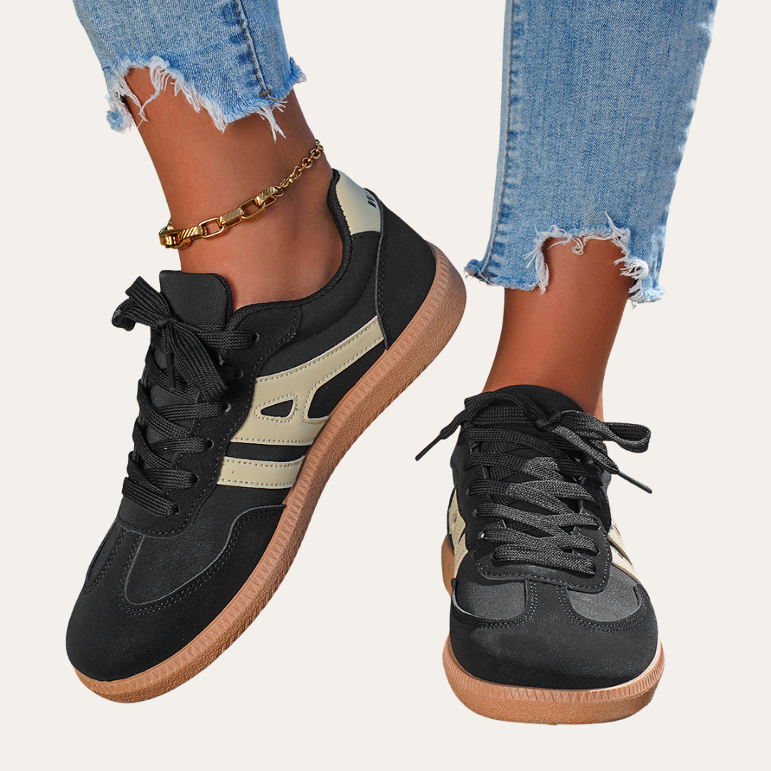 Women's Orthopedic Sneakers - Comfortable Casual Shoes with Arch Support, Soft Sole and Ergonomic Fit