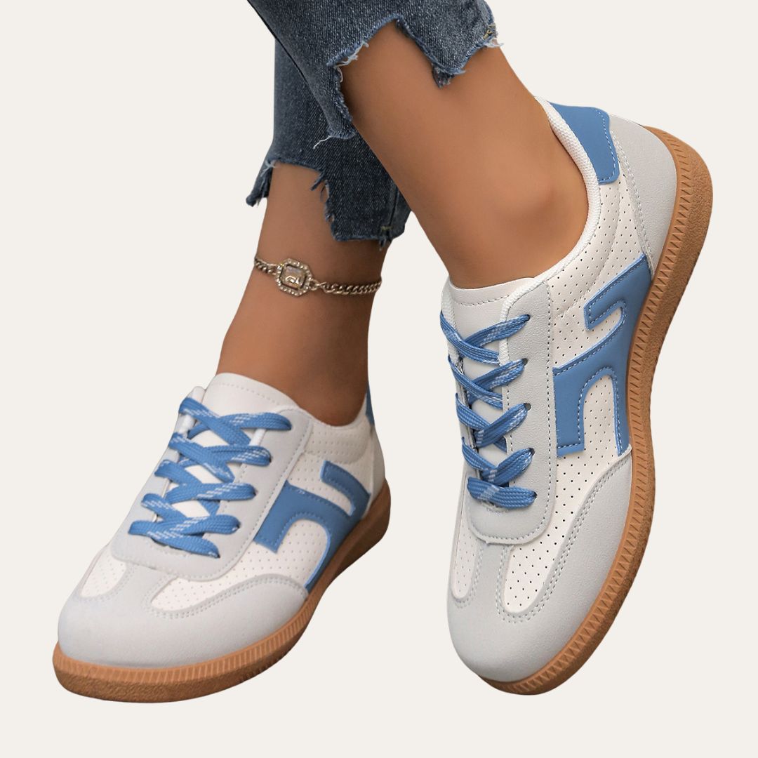 Women's Orthopedic Sneakers - Comfortable Casual Shoes with Arch Support, Soft Sole and Ergonomic Fit