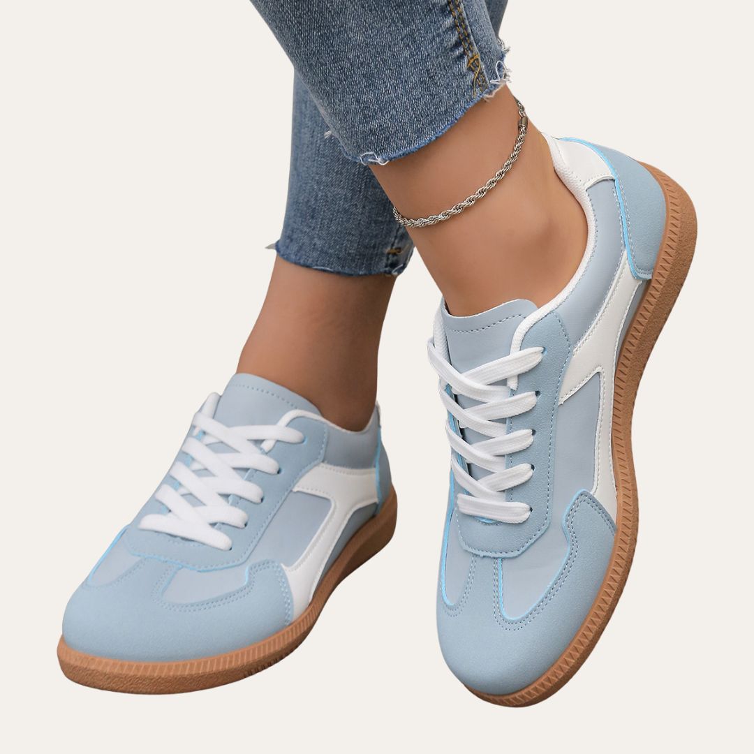 Women's Orthopedic Sneakers - Comfortable Casual Shoes with Arch Support, Soft Sole and Ergonomic Fit