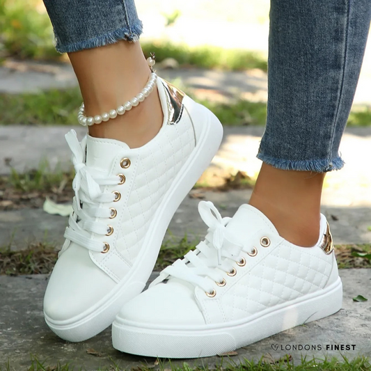 Women's Orthopedic Sneakers with Cushioned Sole for Comfort – Elegant Everyday Shoes
