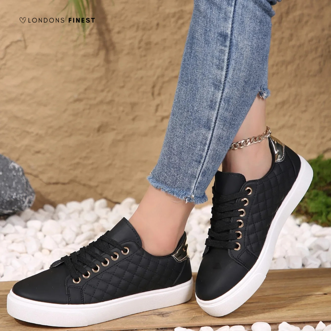 Women's Orthopedic Sneakers with Cushioned Sole for Comfort – Elegant Everyday Shoes