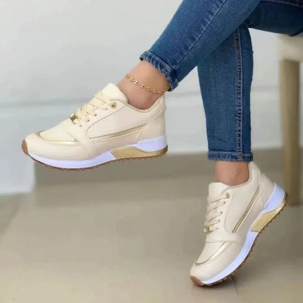 Women's Orthopedic Walking Sneakers with Memory Foam Sole