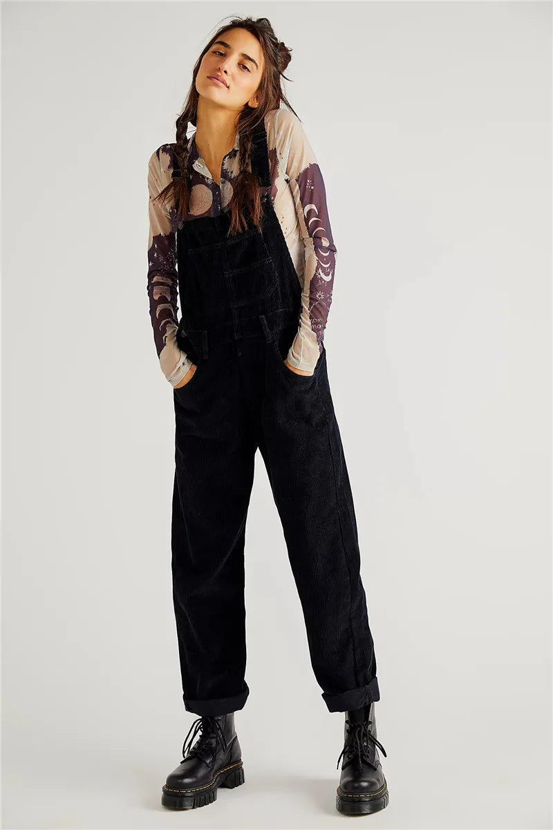 Women's Overalls with a Vintage Look