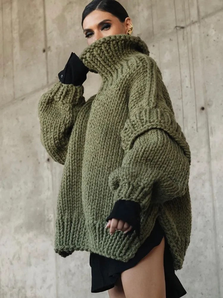 Women's Oversized Sweater Dress