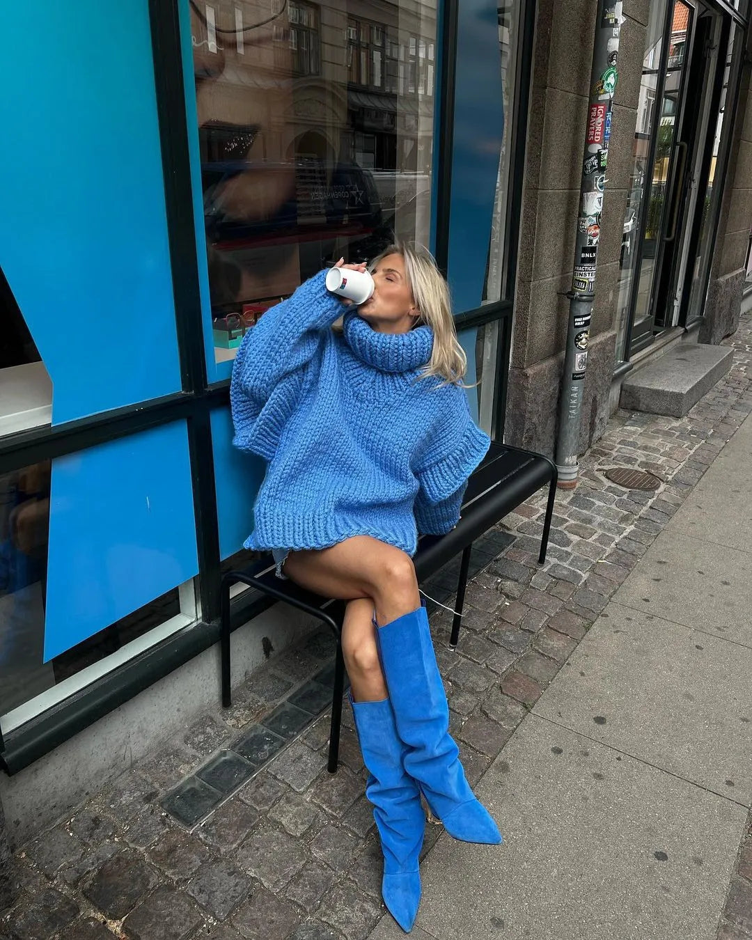 Women's Oversized Sweater Dress