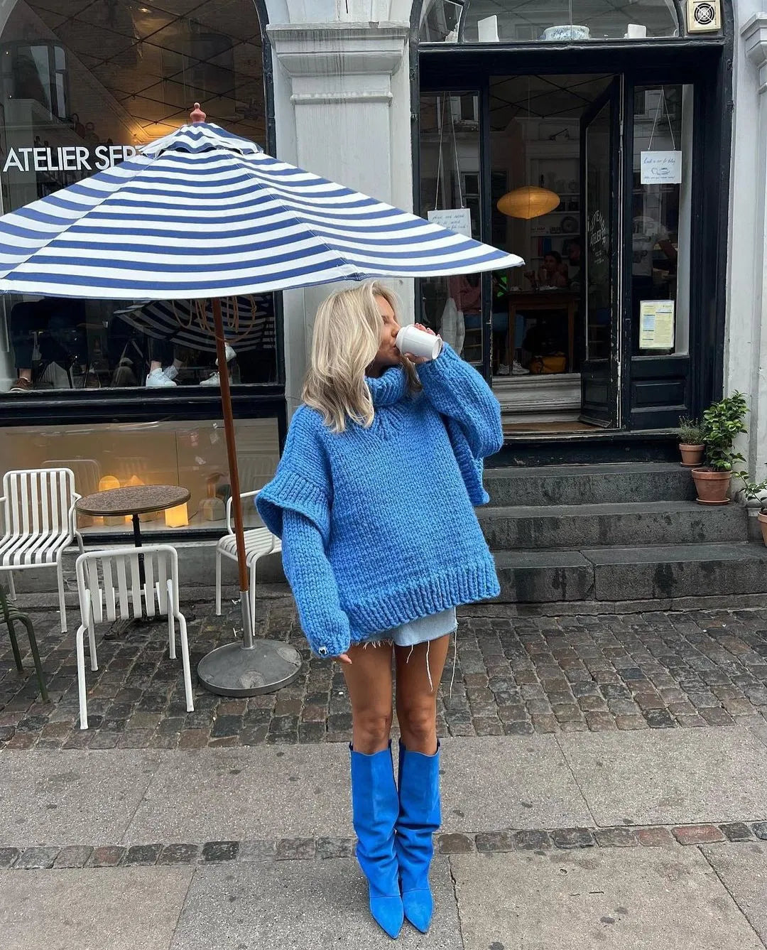 Women's Oversized Sweater Dress