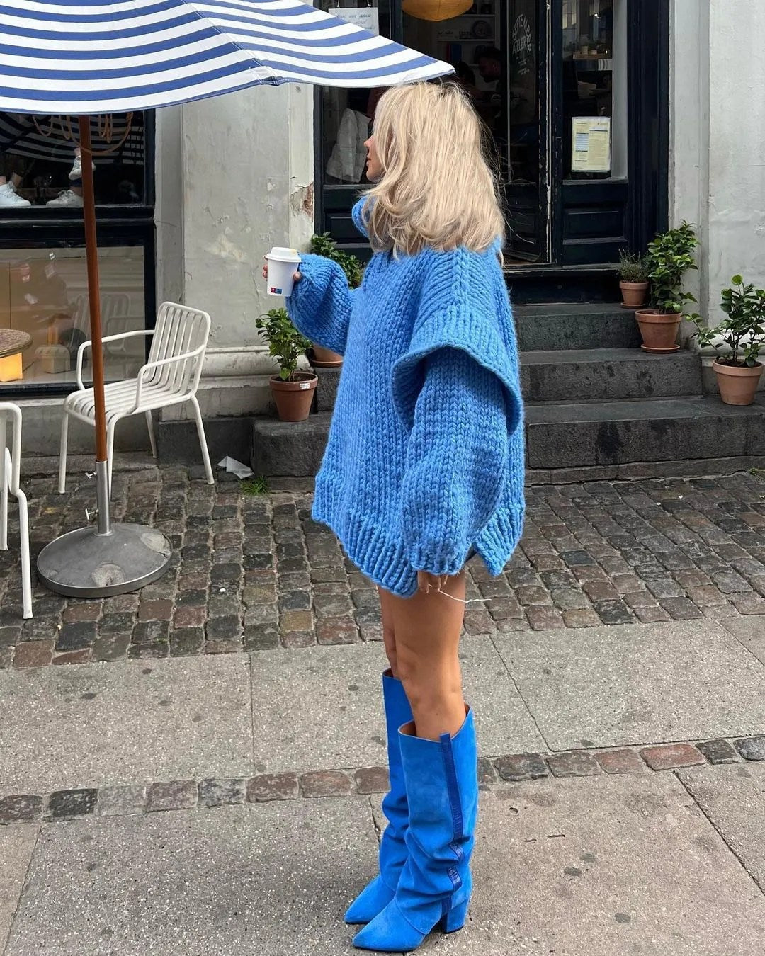 Women's Oversized Sweater Dress