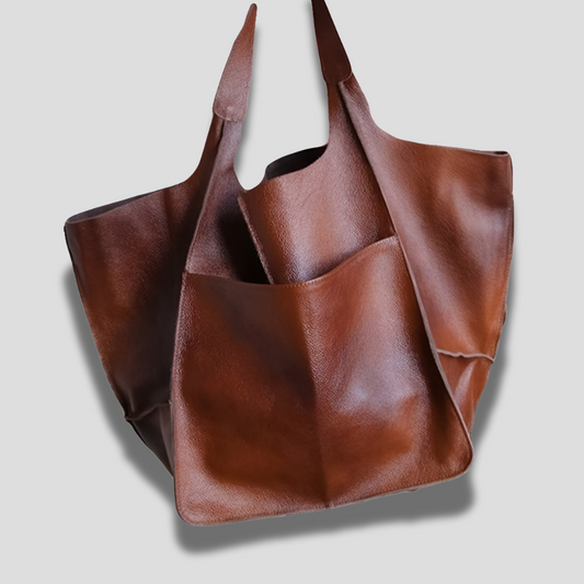 Women's Oversized Vintage Shoulder Bag
