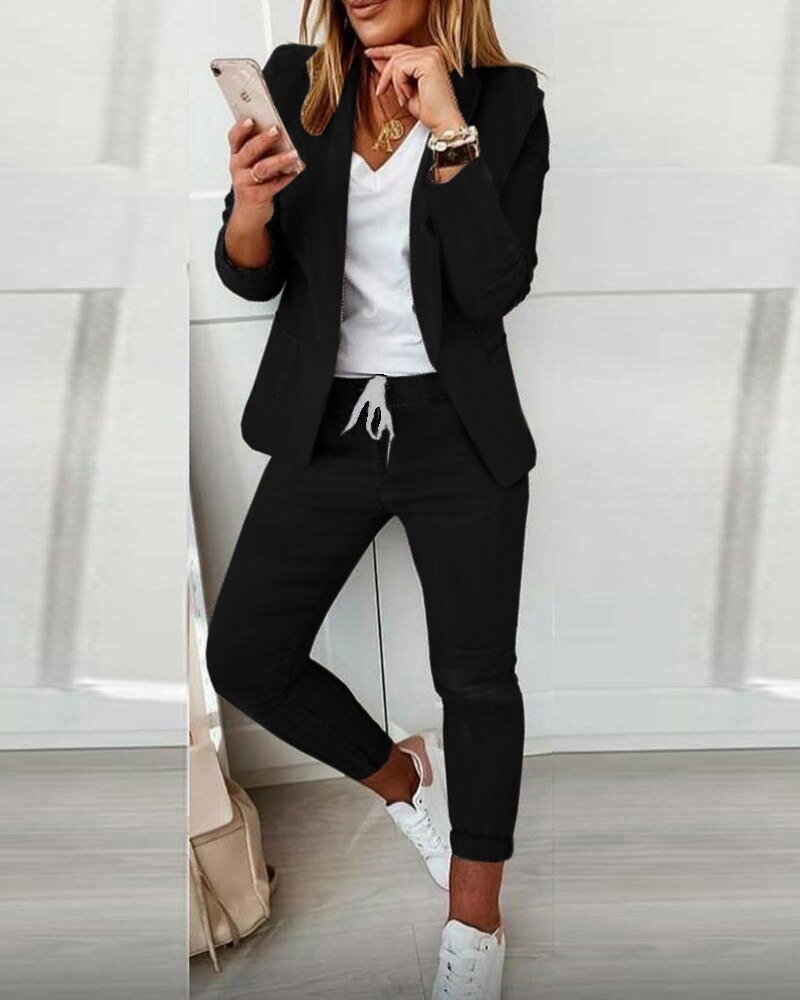 Women's Pant Suit Set