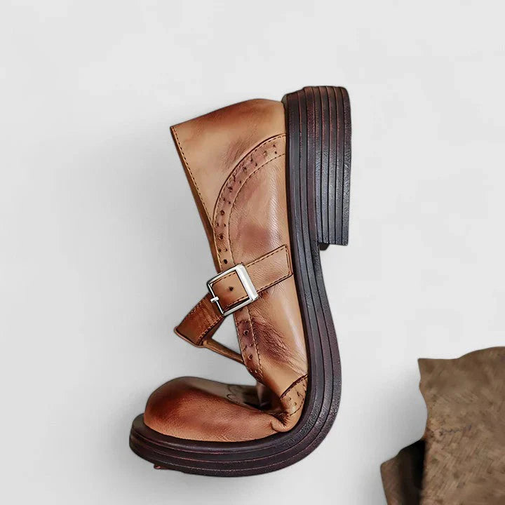 Women's Platform Mary Jane Shoes