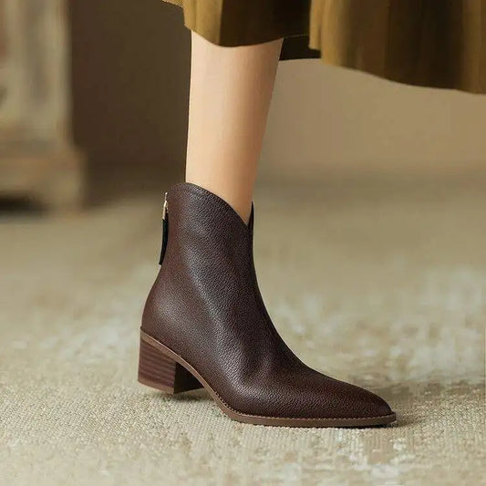 Women's Pointed-Toe Ankle Boots
