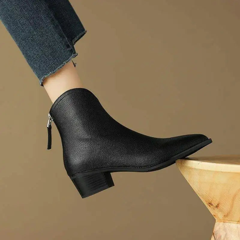 Women's Pointed-Toe Ankle Boots