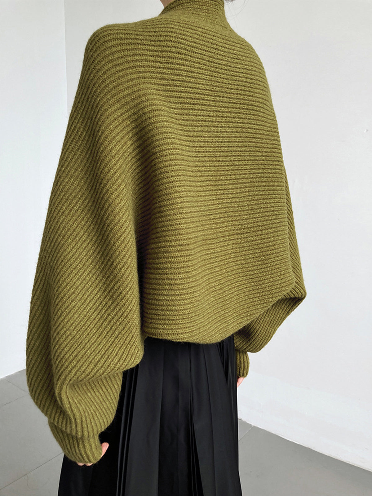 Women's Regular Fit Open-Front Long-Sleeve Shrug Sweater