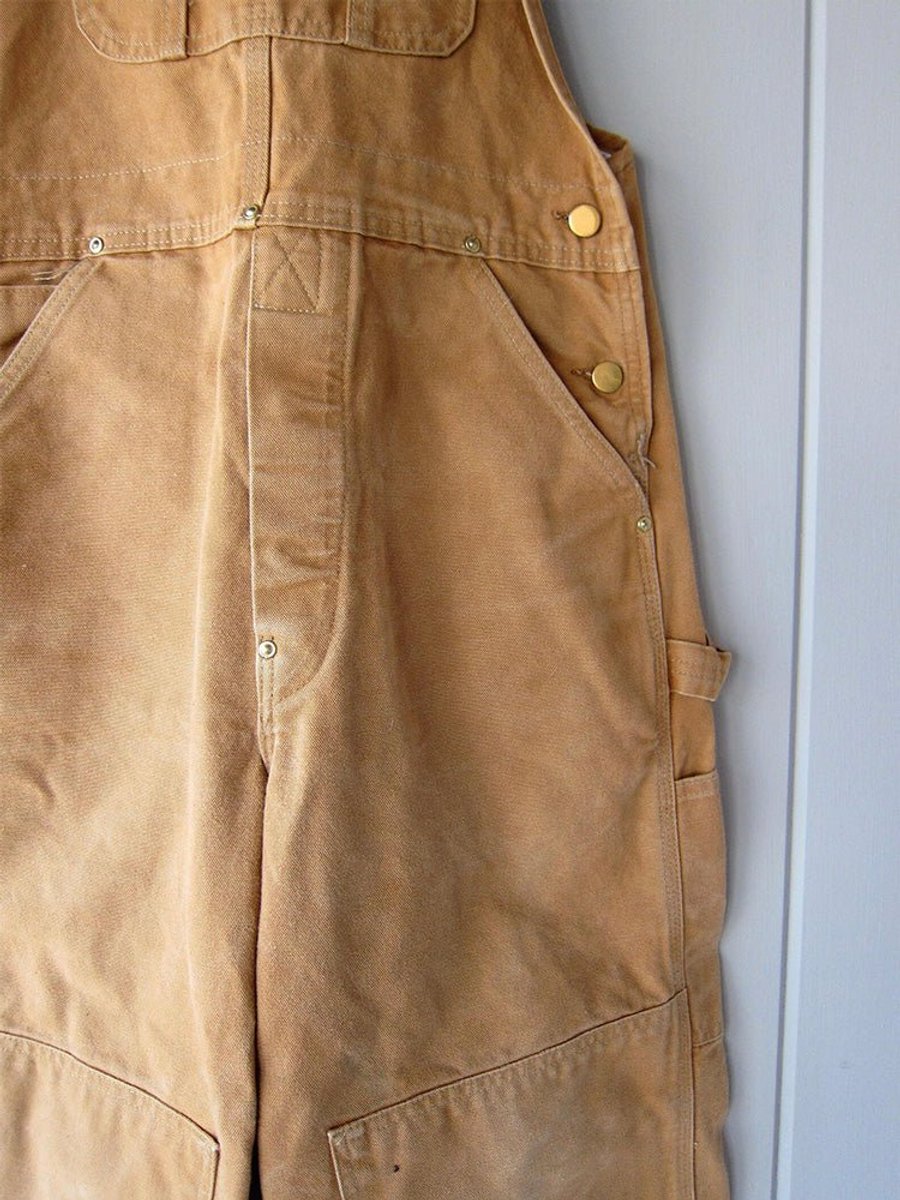 Women's Relaxed-Fit Adjustable-Strap Bib Overalls