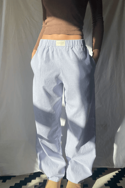 Women's Relaxed Fit Lounge Pants with Elastic Waist and Side Pockets - Soft, Lightweight and Comfortable
