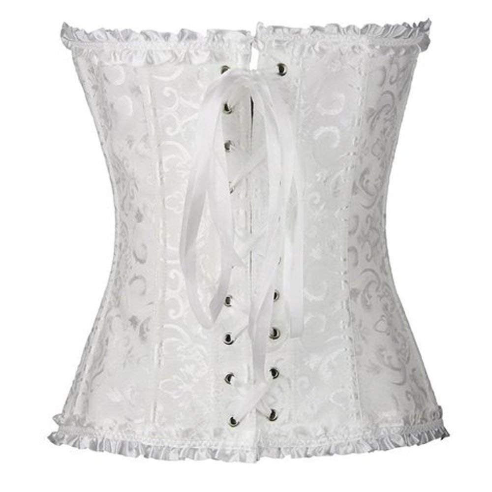 Women's Retro Boned Corset – Adjustable Waist Trainer for a Sculpted Silhouette