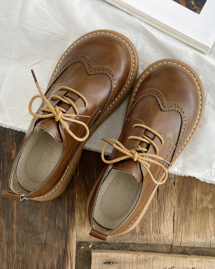 Women's Retro Oxford Shoes