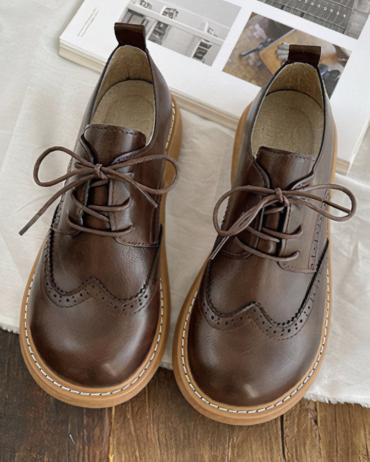 Women's Retro Oxford Shoes