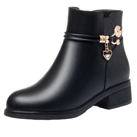 Women's Rhinestone Ankle Boots