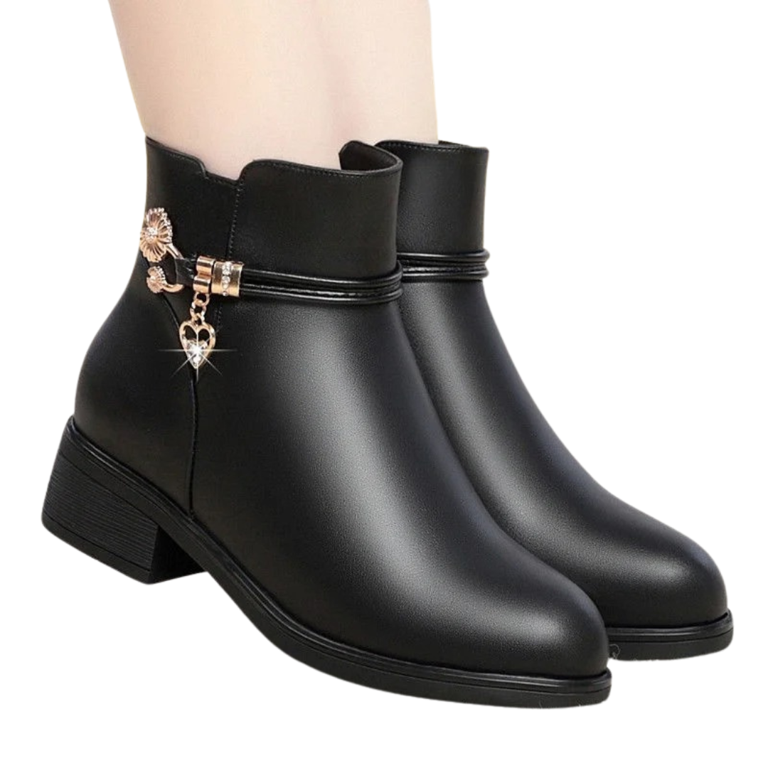 Women's Rhinestone Ankle Boots