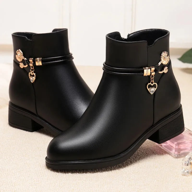 Women's Rhinestone Ankle Boots