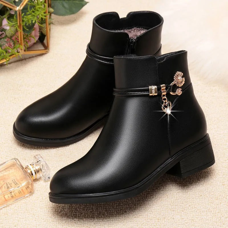 Women's Rhinestone Ankle Boots