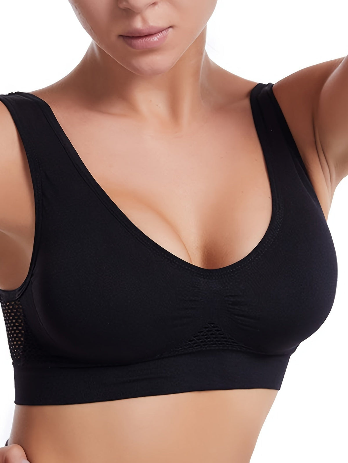 Women's Seamless Padded Sports Bra – Breathable