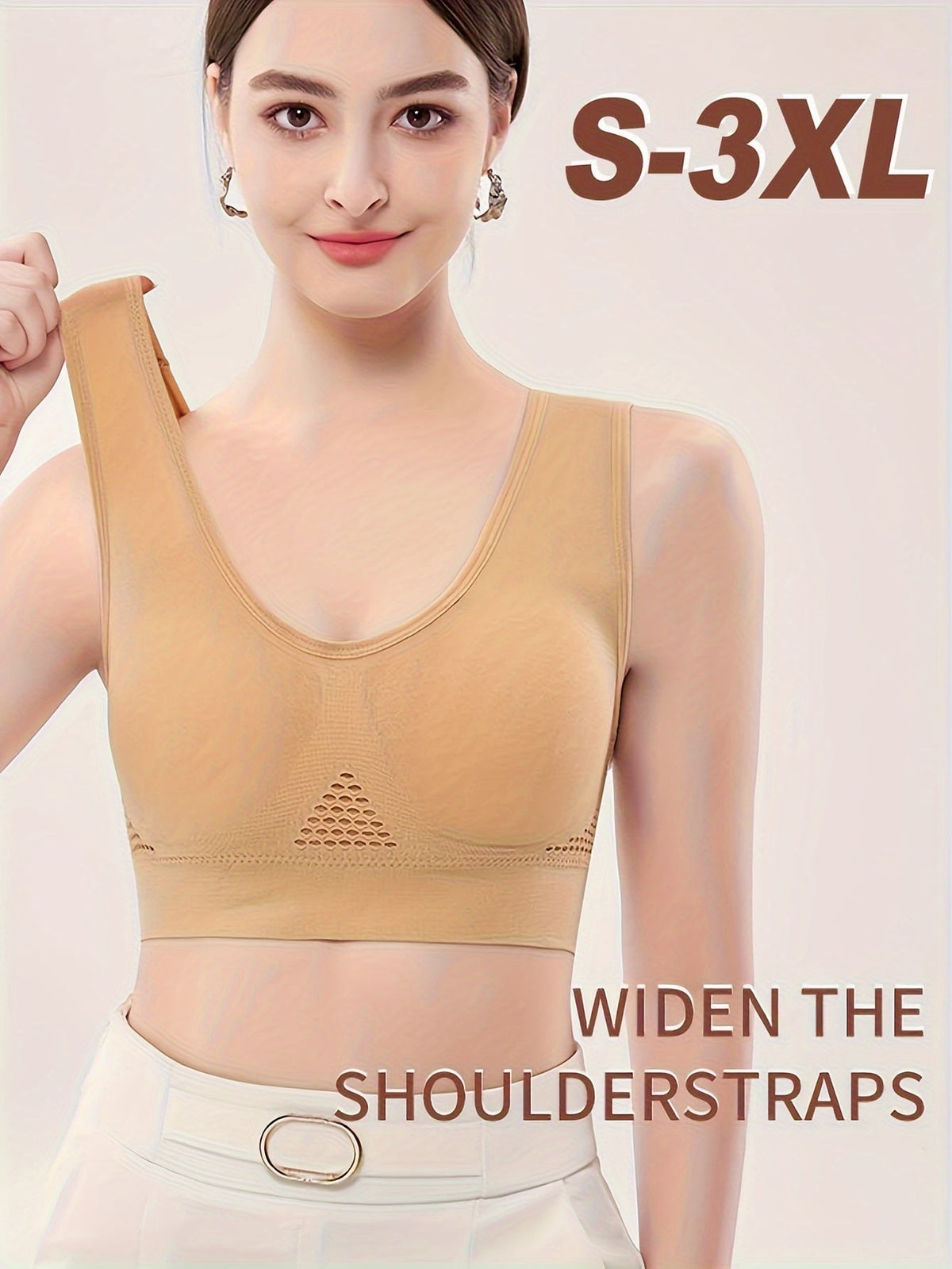 Women's Seamless Padded Sports Bra – Breathable